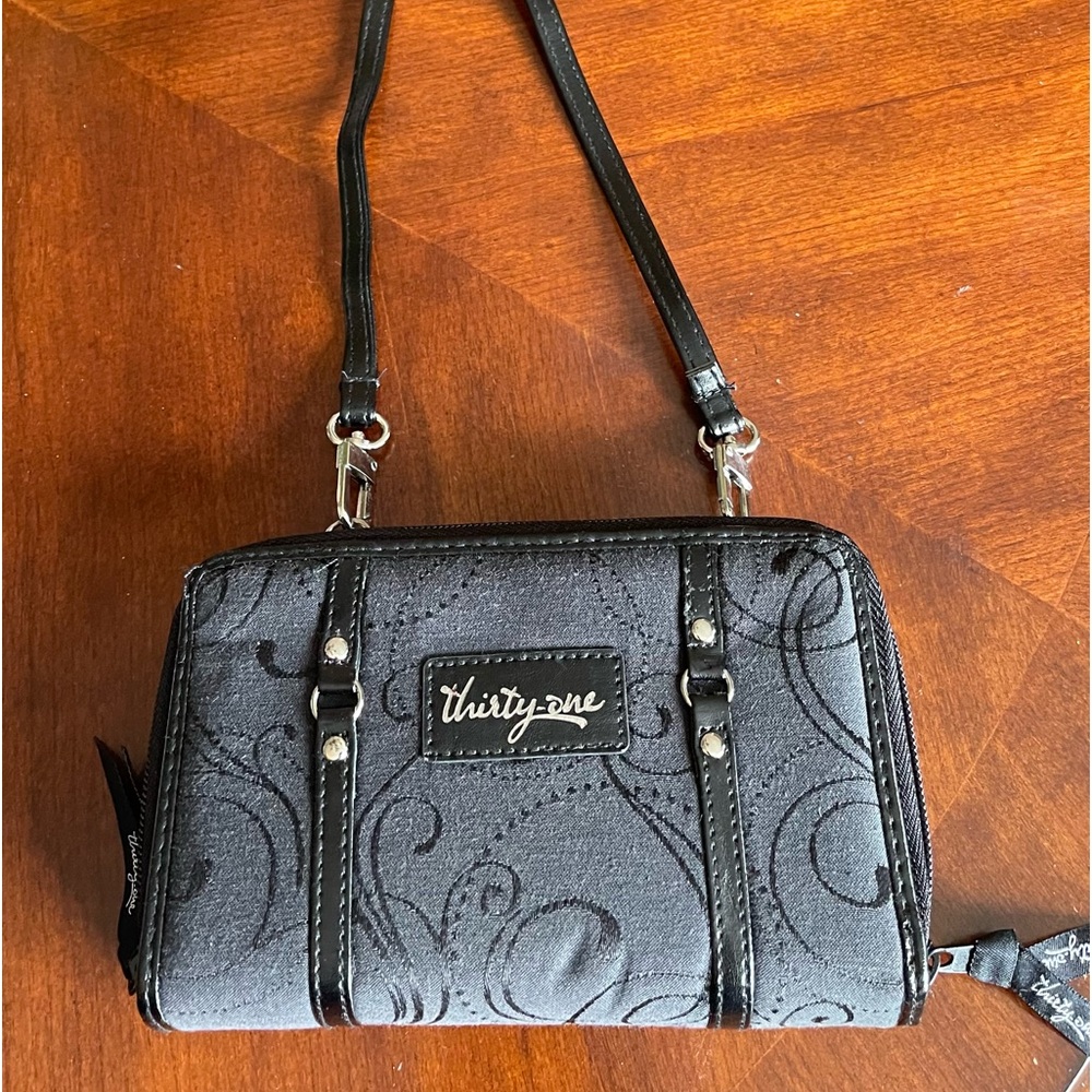 Vintage THIRTY-ONE Double Zip Compartment Wallet NEW